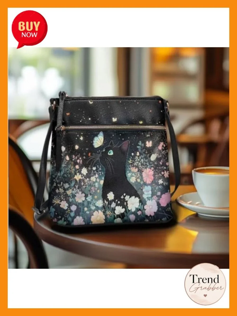 2pc Crossbody Bag Set with Wallet Adjustable Strap Lightweight Leather Travel